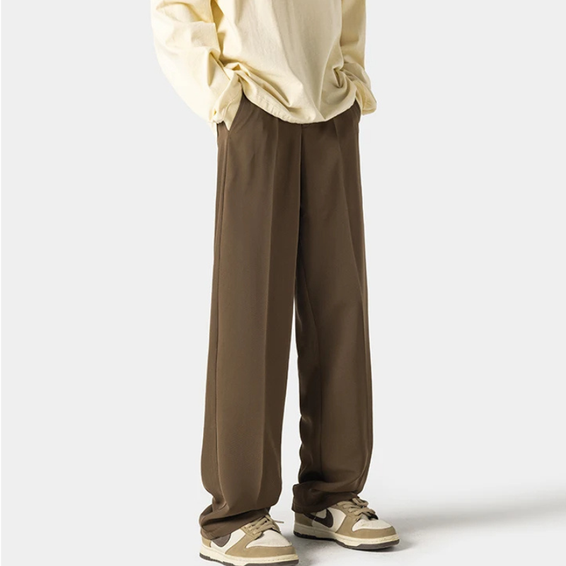 Men's Pleated Ancona Pants-The Yellow Prime