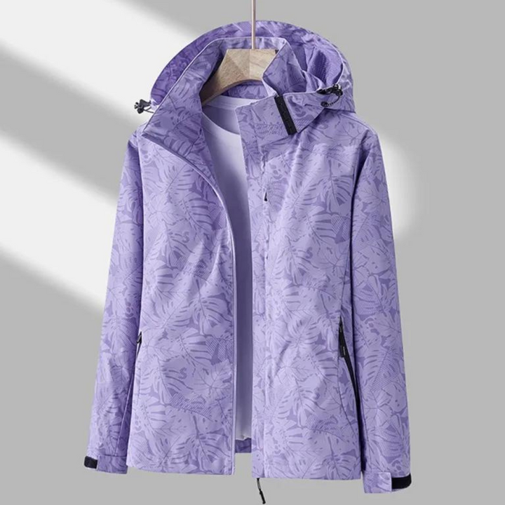 Lily | Women's Elegant Spring Hooded Windbreaker Jacket