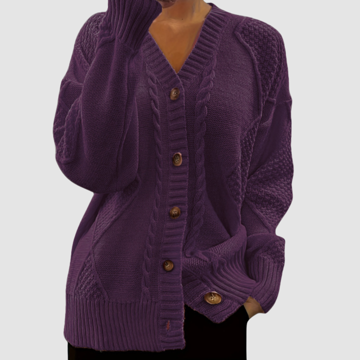 Adreana | Women's Cozy Sweater-The Yellow Prime
