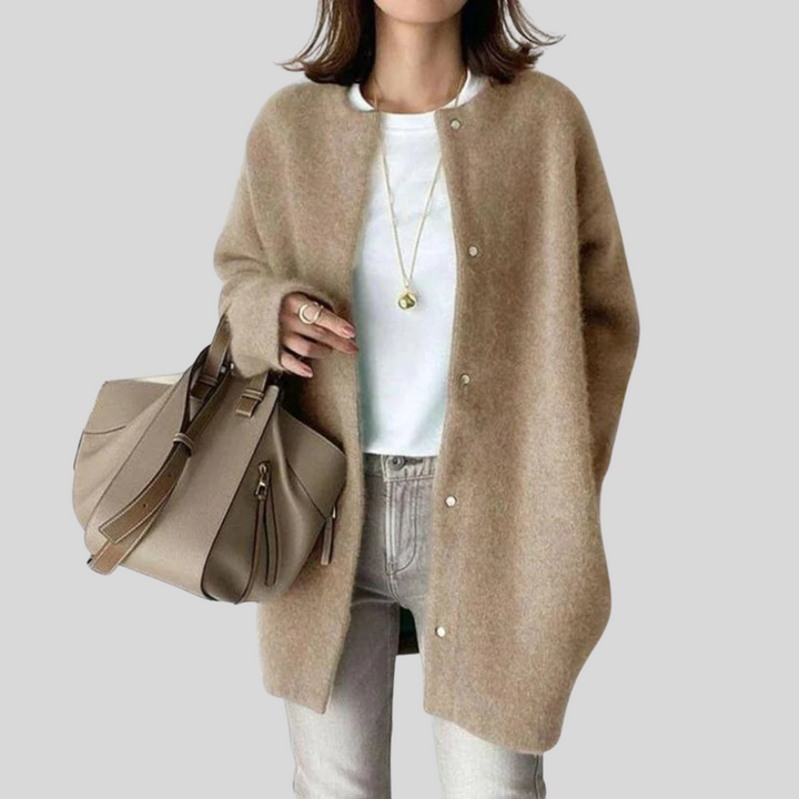 Women's Elegant Knitted Cardigan – Stylish Layer for Any Occasion