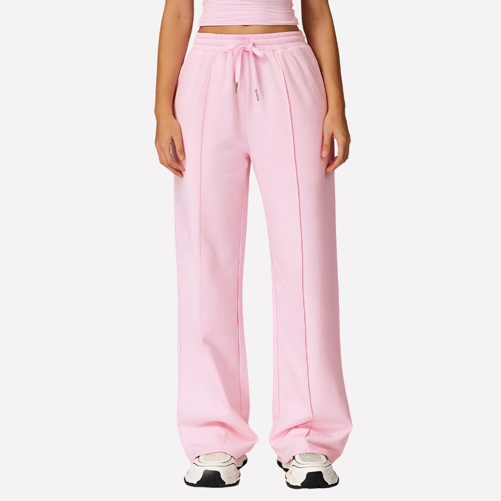 Women's Comfortable Wide Leg Sweatpants-The Yellow Prime