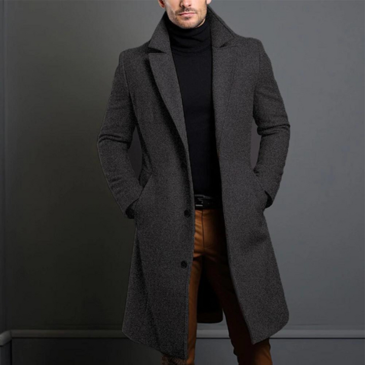 Men's Classic Coat – Stylish Warmth for Cold Weather