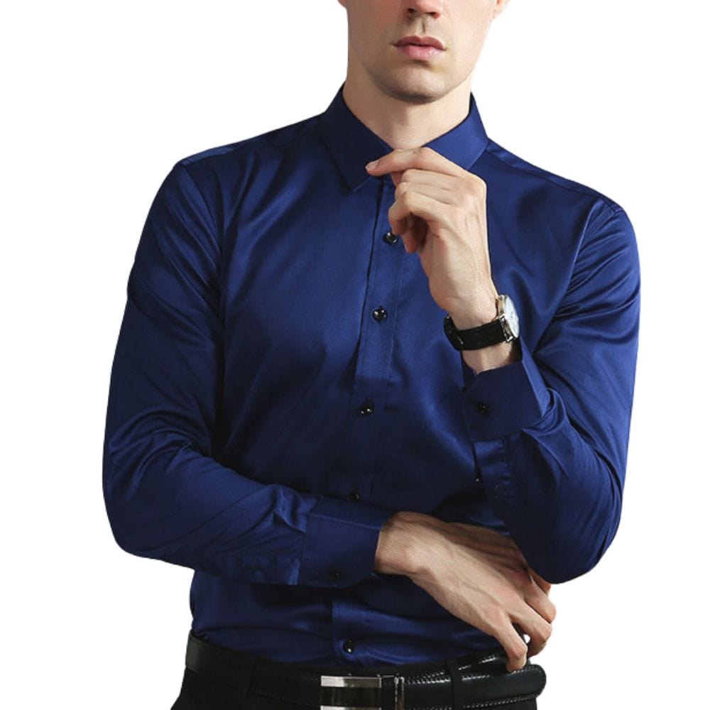 Men's Elastic Comfort Shirt, Breathable Fabric, Quick Drying Fit-The Yellow Prime