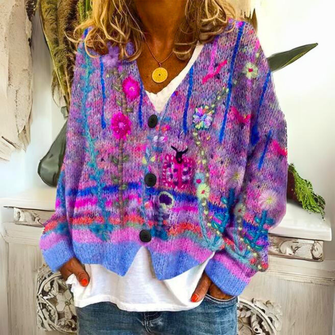 Lea | Women's Luxurious Mohair Cardigan