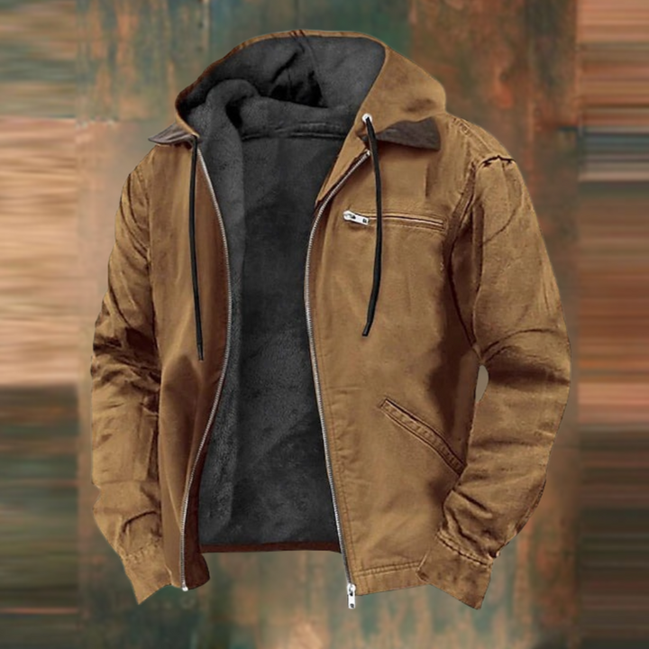 Giacca casual elegante da uomo con cerniera