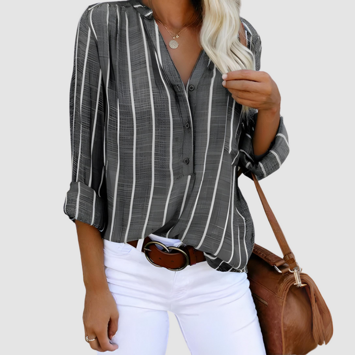 Lilac | Women's Stylish Casual Blouse-The Yellow Prime