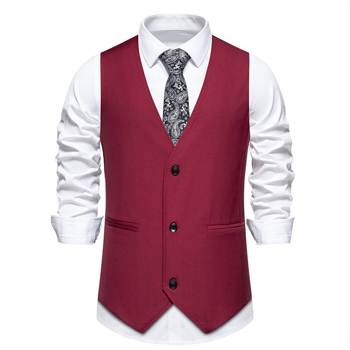 Men's Refined Tailored Formal Vest