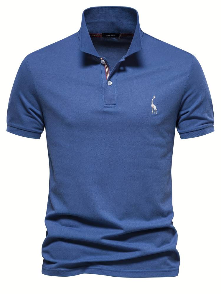 Men's Breathable Polo Shirt - Modern Fit, Soft Fabric, Multiple Colors-The Yellow Prime