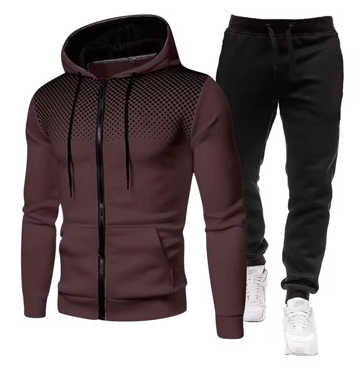 Men's Warm and Stylish Winter Tracksuit Set