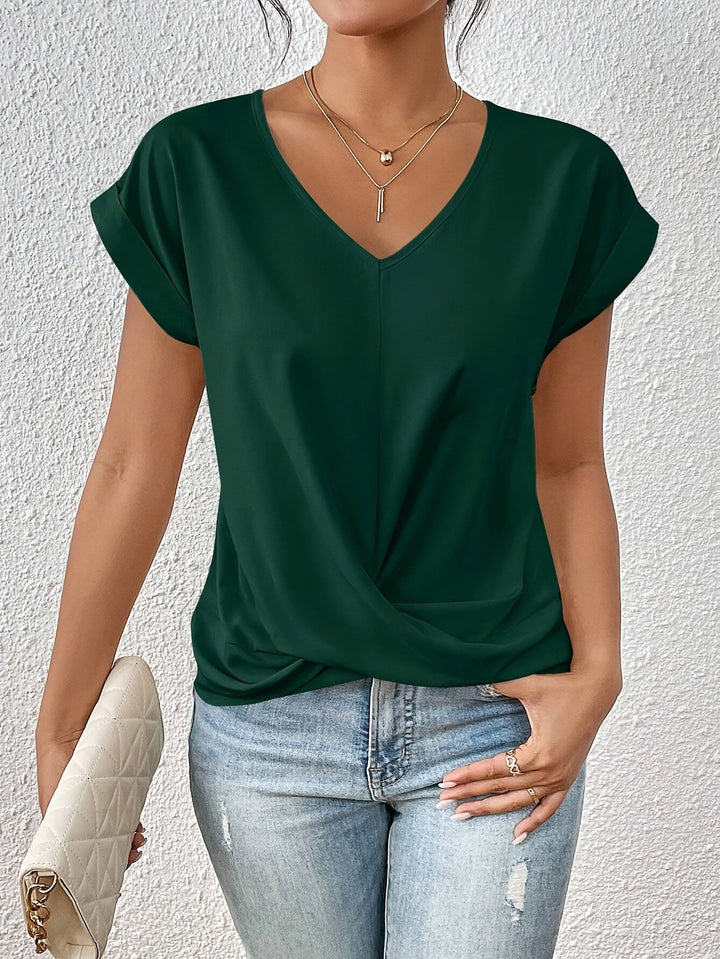 Women's Classic V-Neck T-Shirt-The Yellow Prime