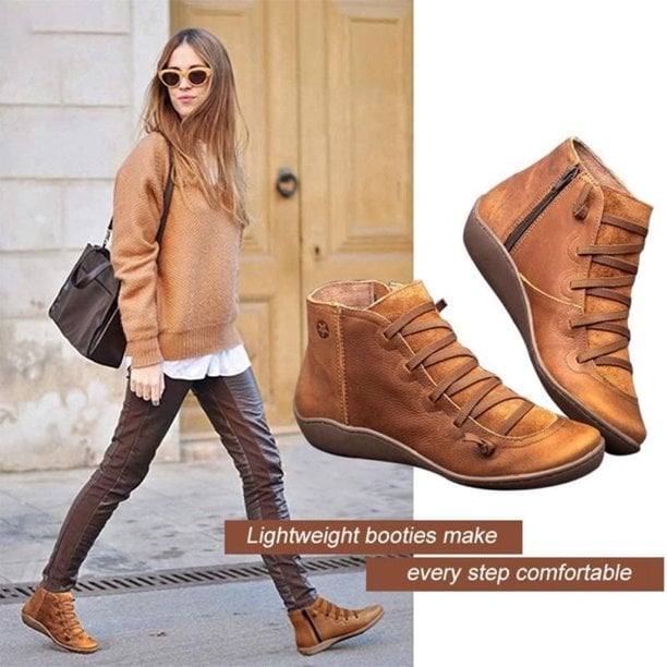 Alice | Women's Orthopedic Comfort Leather Shoes-The Yellow Prime
