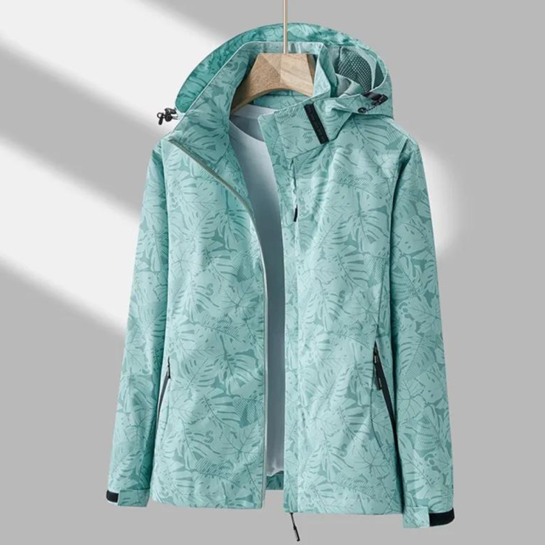 Lily | Women's Elegant Spring Hooded Windbreaker Jacket