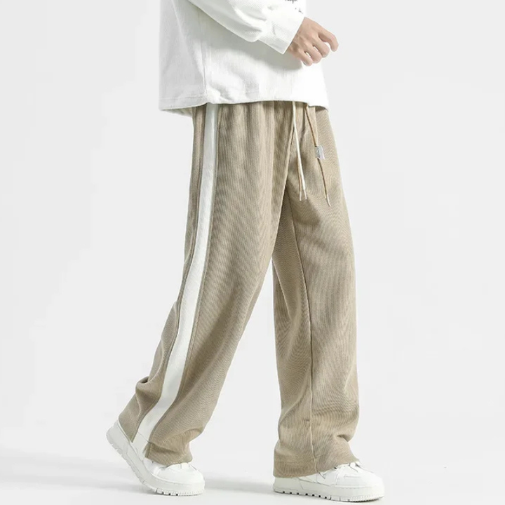 Men's Stripe Corduroy Joggers-The Yellow Prime