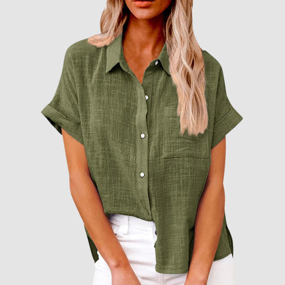 Carol | Women's Elegant Casual Blouse-The Yellow Prime