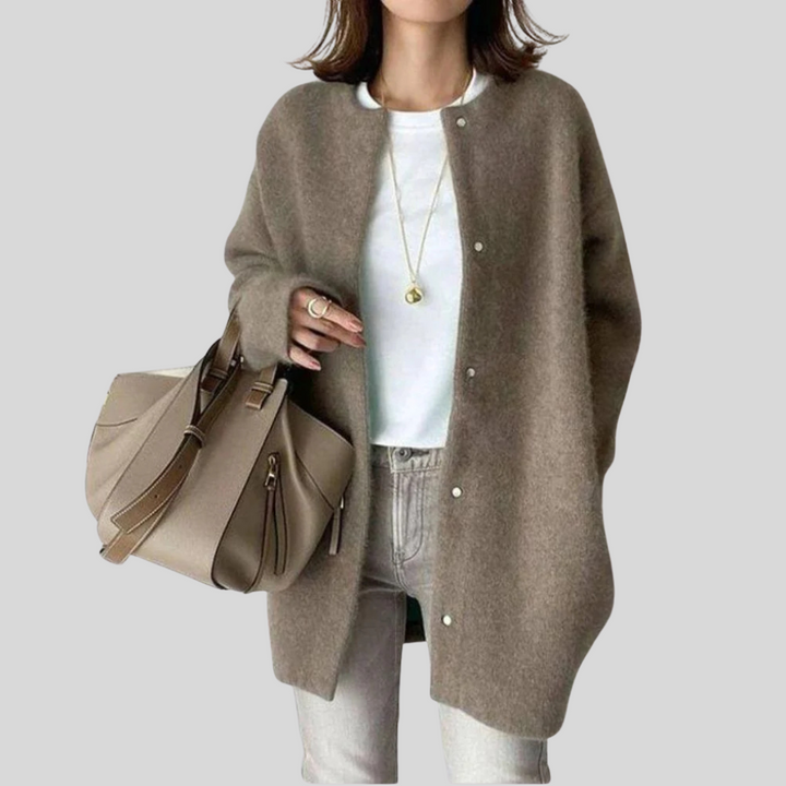 Women's Elegant Knitted Cardigan – Stylish Layer for Any Occasion