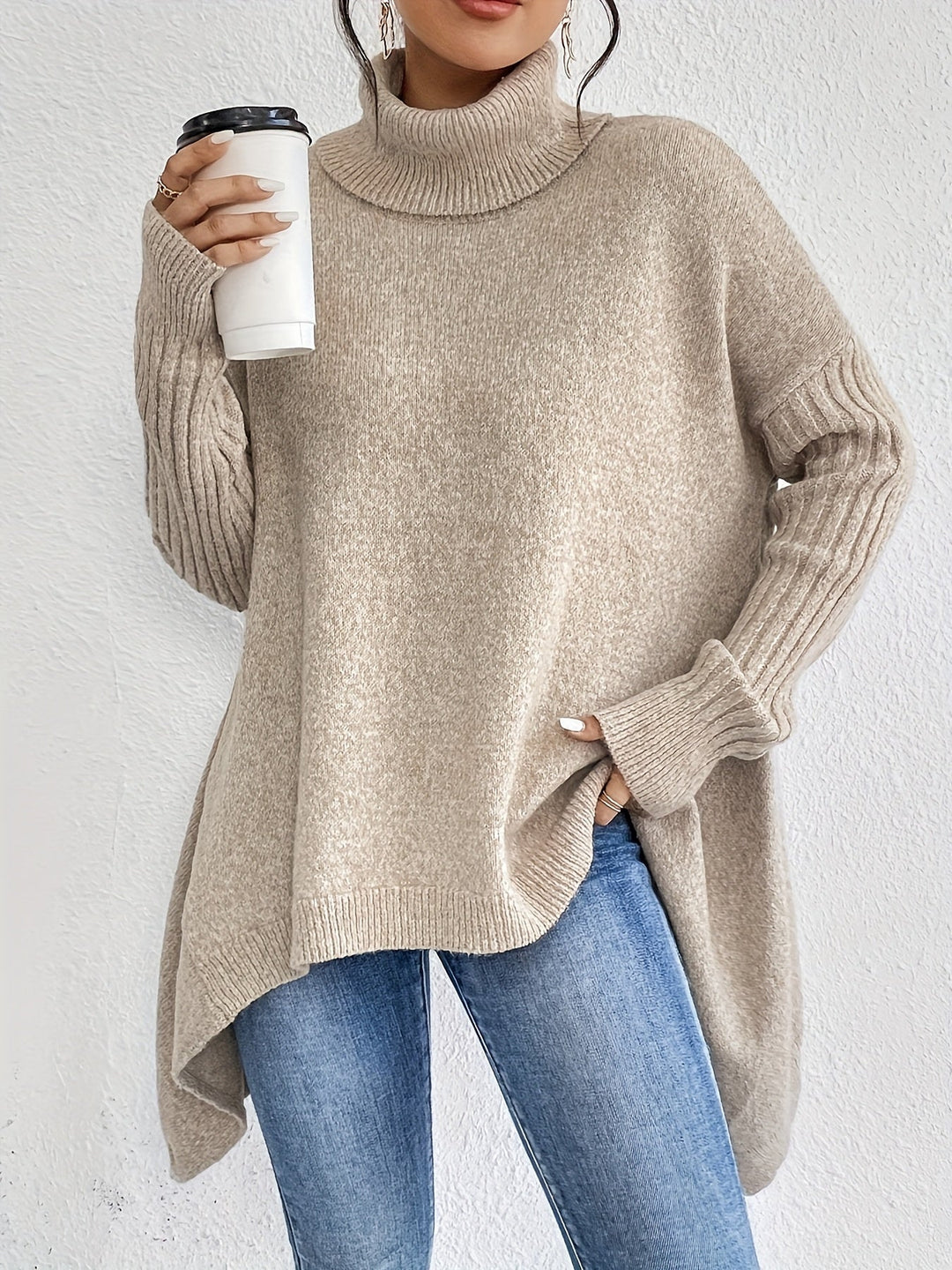 Ezella | Women's Elegant Casual Sweater-The Yellow Prime