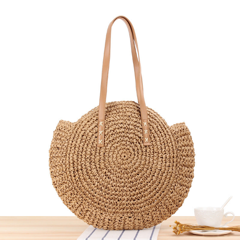Chelsea | Women's Stylish Handcrafted Straw Handbag-The Yellow Prime