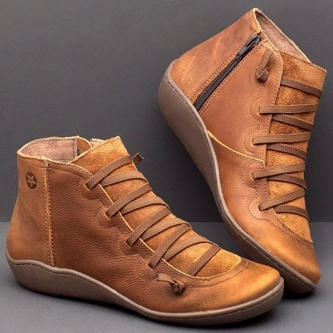 Alice | Women's Orthopedic Comfort Leather Shoes-The Yellow Prime
