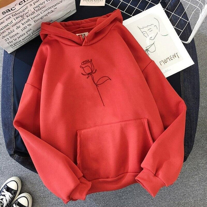 Women's Oversized Cozy Hoodie - Relaxed Fleece for Casual Wear-The Yellow Prime