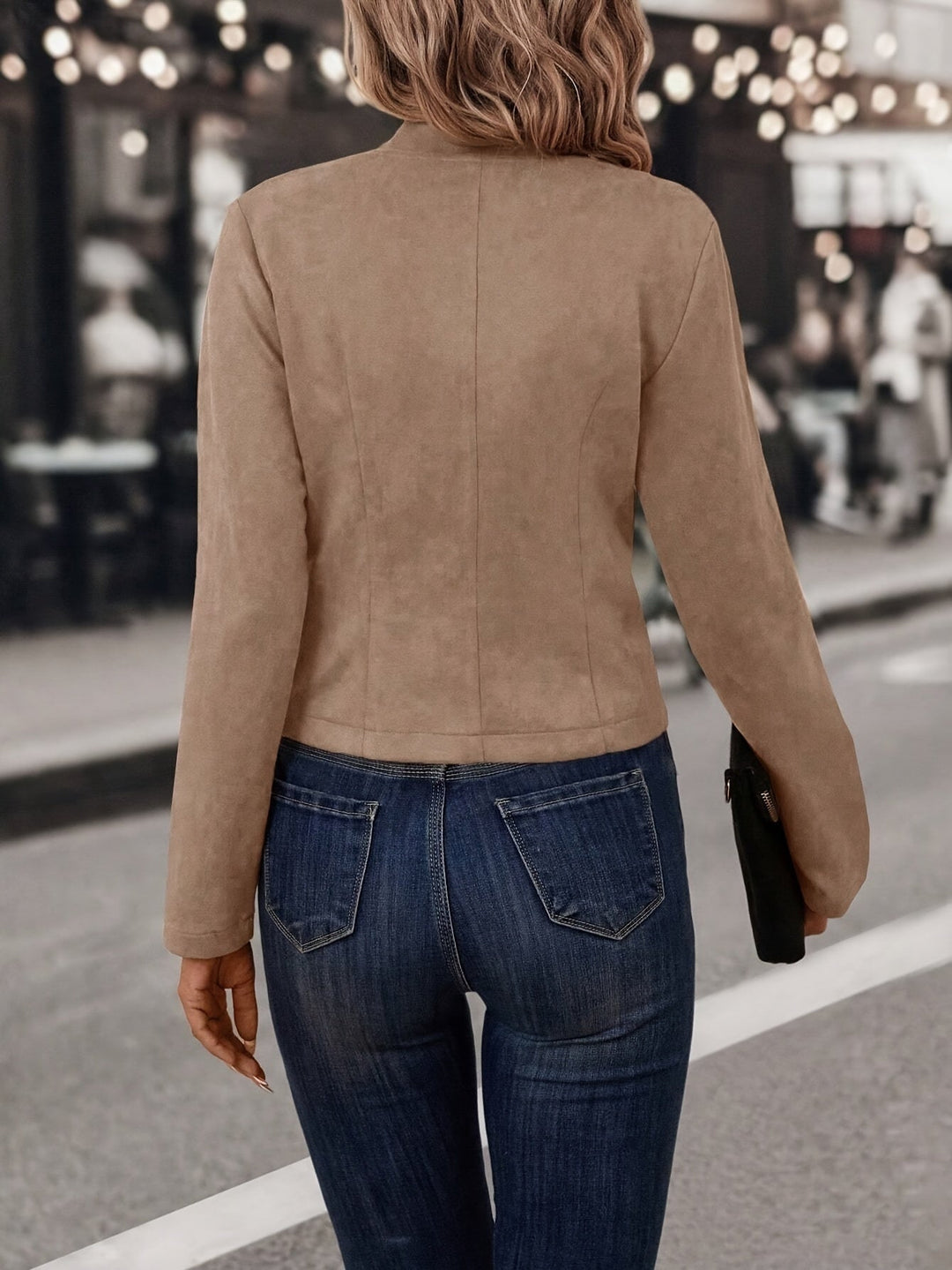 Doris | Women's Stylish Double-Sided Open Front Jacket