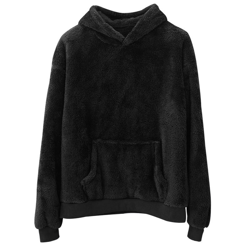 Men's Soft Relaxed Pullover Hoodie - Double Velvet for Winter-The Yellow Prime