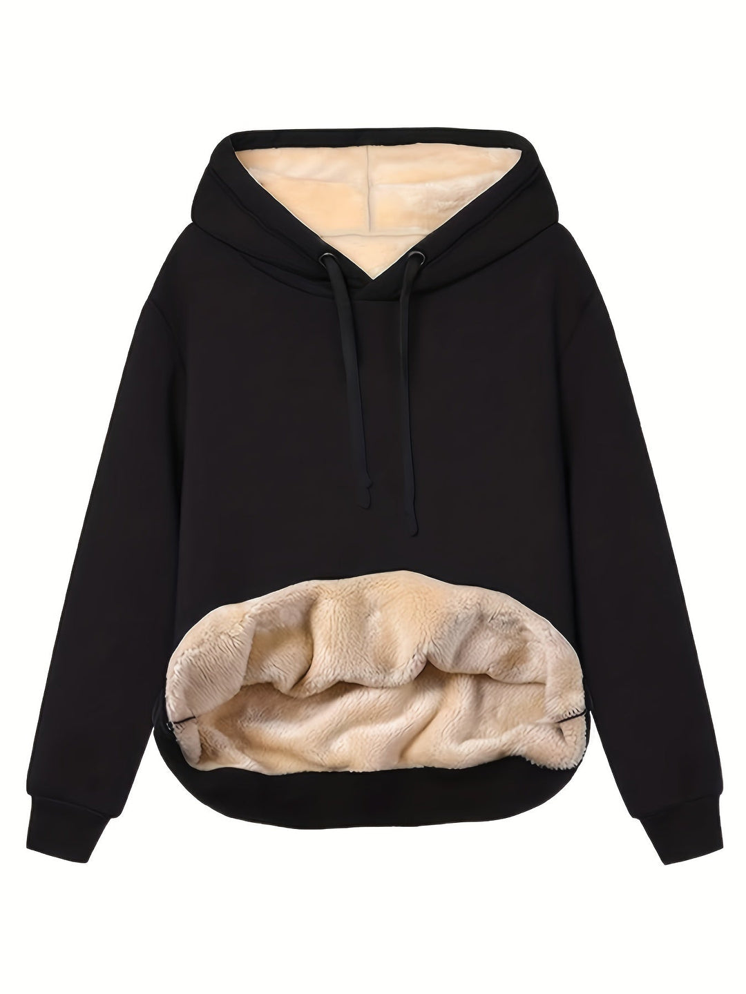 Women's Insulating Fleece Pullover Hoodie-The Yellow Prime