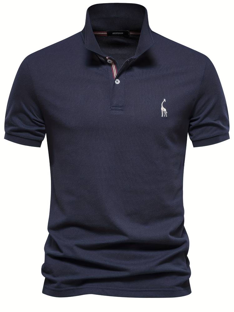 Men's Breathable Polo Shirt - Modern Fit, Soft Fabric, Multiple Colors-The Yellow Prime