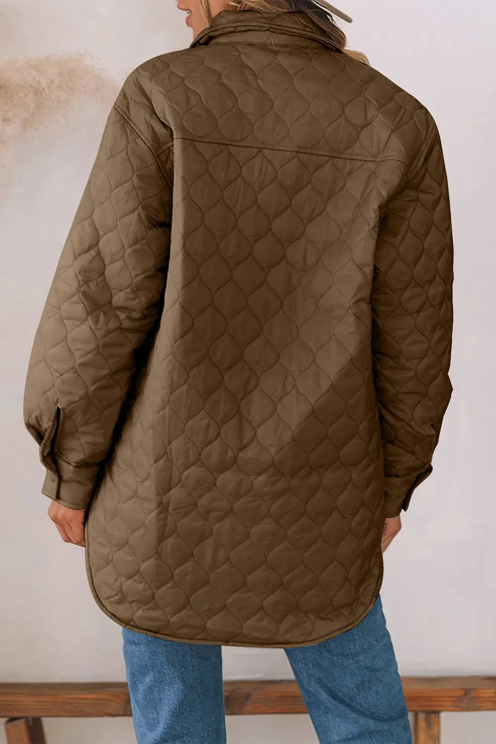 Women's Winter Coat, Snap Front, Collared, Sizes S-2XL