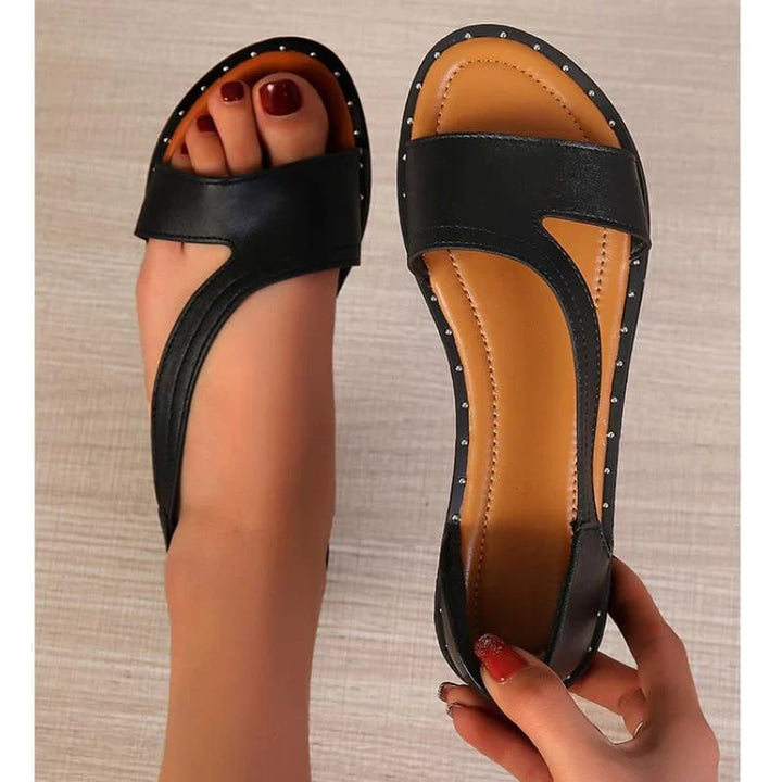 Women's Covered Heel Sandals for Comfort and Style-The Yellow Prime