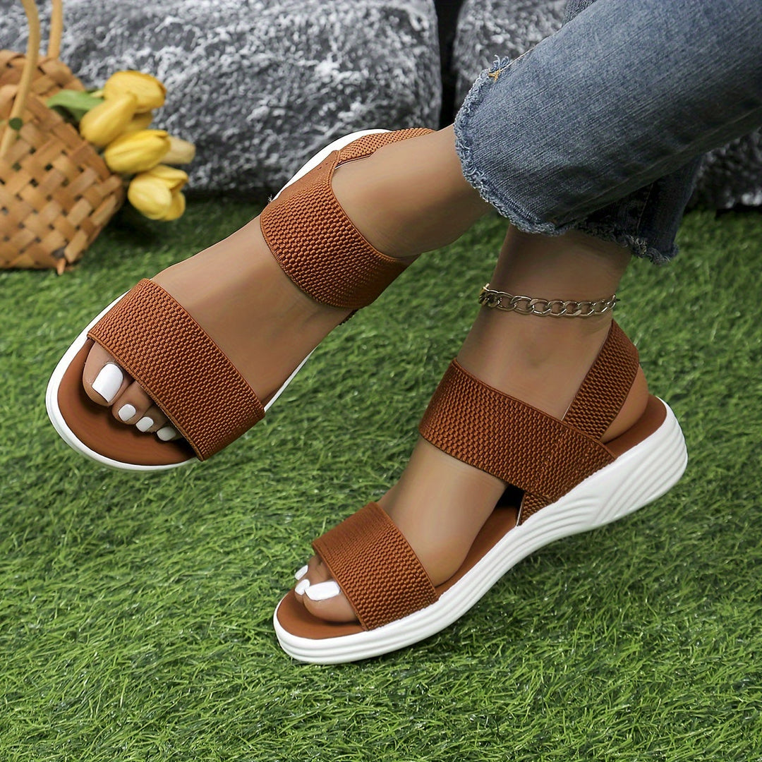 Laila | Women's Stretch Lightweight Sandals-The Yellow Prime