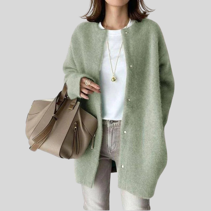 Women's Elegant Knitted Cardigan – Stylish Layer for Any Occasion