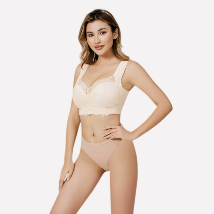 Women's Wireless Push-Up Bra for Comfort and Support-The Yellow Prime