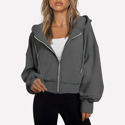 Sweatshirt med motiv för kvinnor – mysigt basplagg för höst och vinter