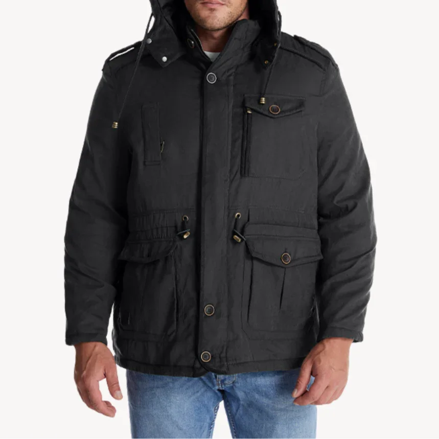 Men's Functional Heavy Winter Jacket for Cold Weather