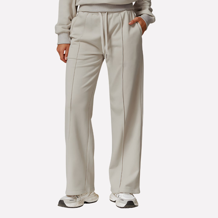 Women's Comfortable Wide Leg Sweatpants-The Yellow Prime