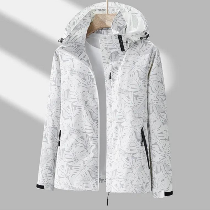 Lily | Women's Elegant Spring Hooded Windbreaker Jacket