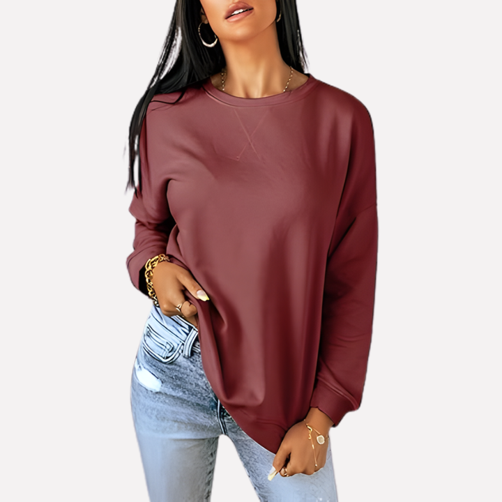 Women's Casual Crew Neck Sweatshirt