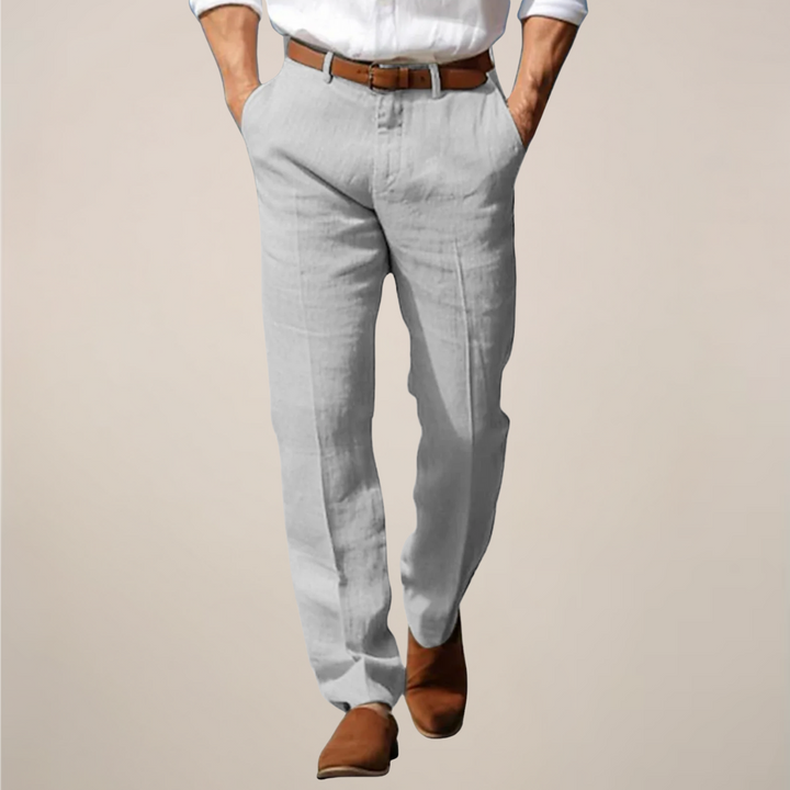 Charles | Men's Straight-Leg Casual Trousers