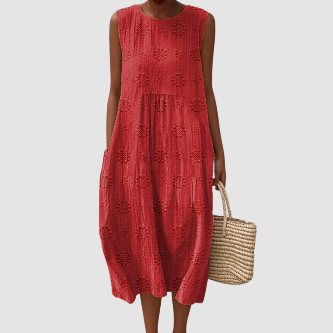 Allison | Women's Breathable Summer Dress-The Yellow Prime