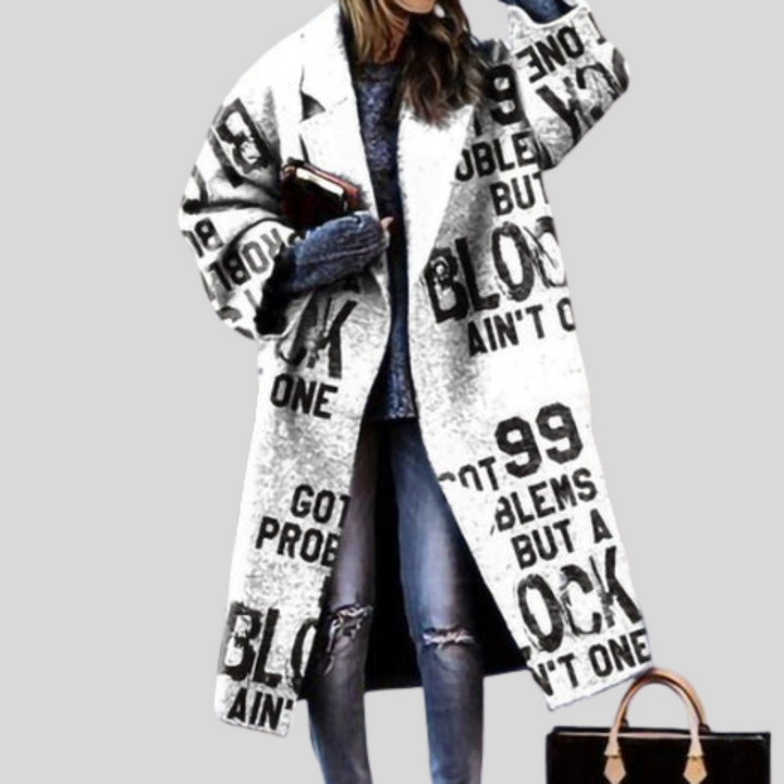 Women's Long Winter Coat – Warm Layer for Cold Weather