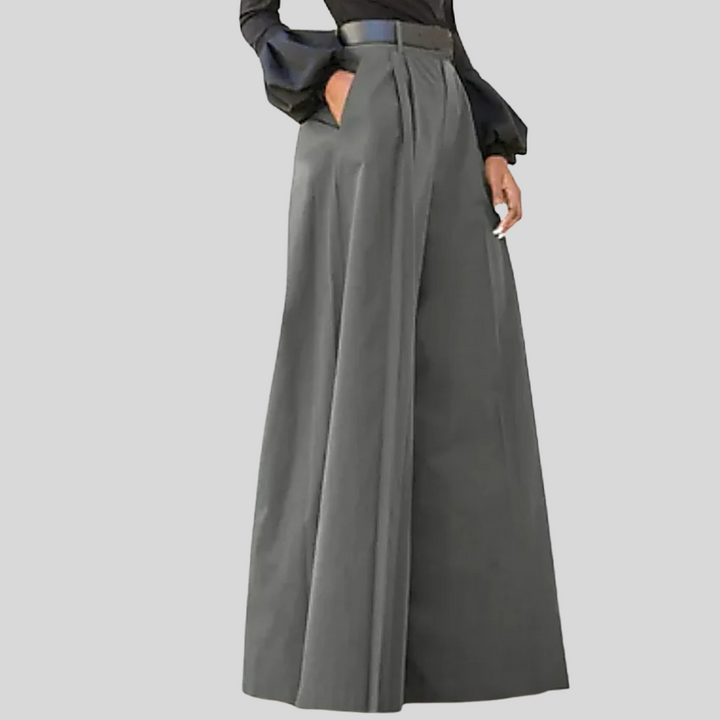 Women's Wide Trousers – Effortless Style with Modern Fit-The Yellow Prime