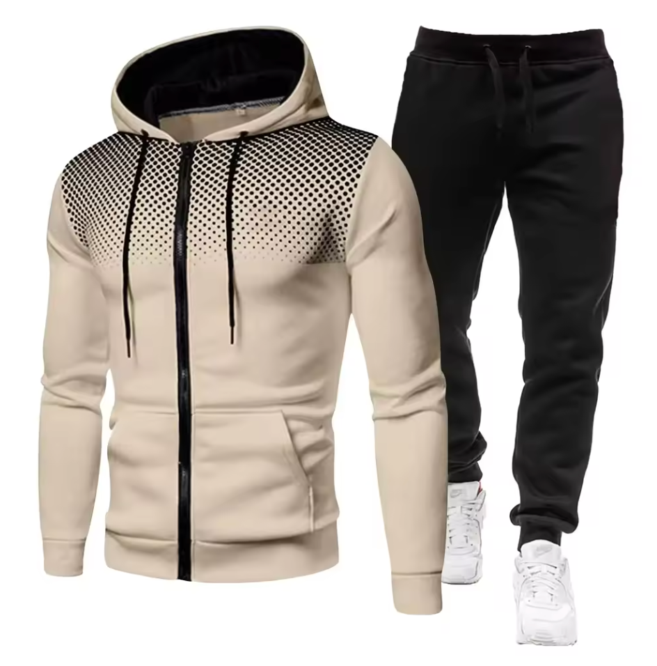 Men's Warm and Stylish Winter Tracksuit Set
