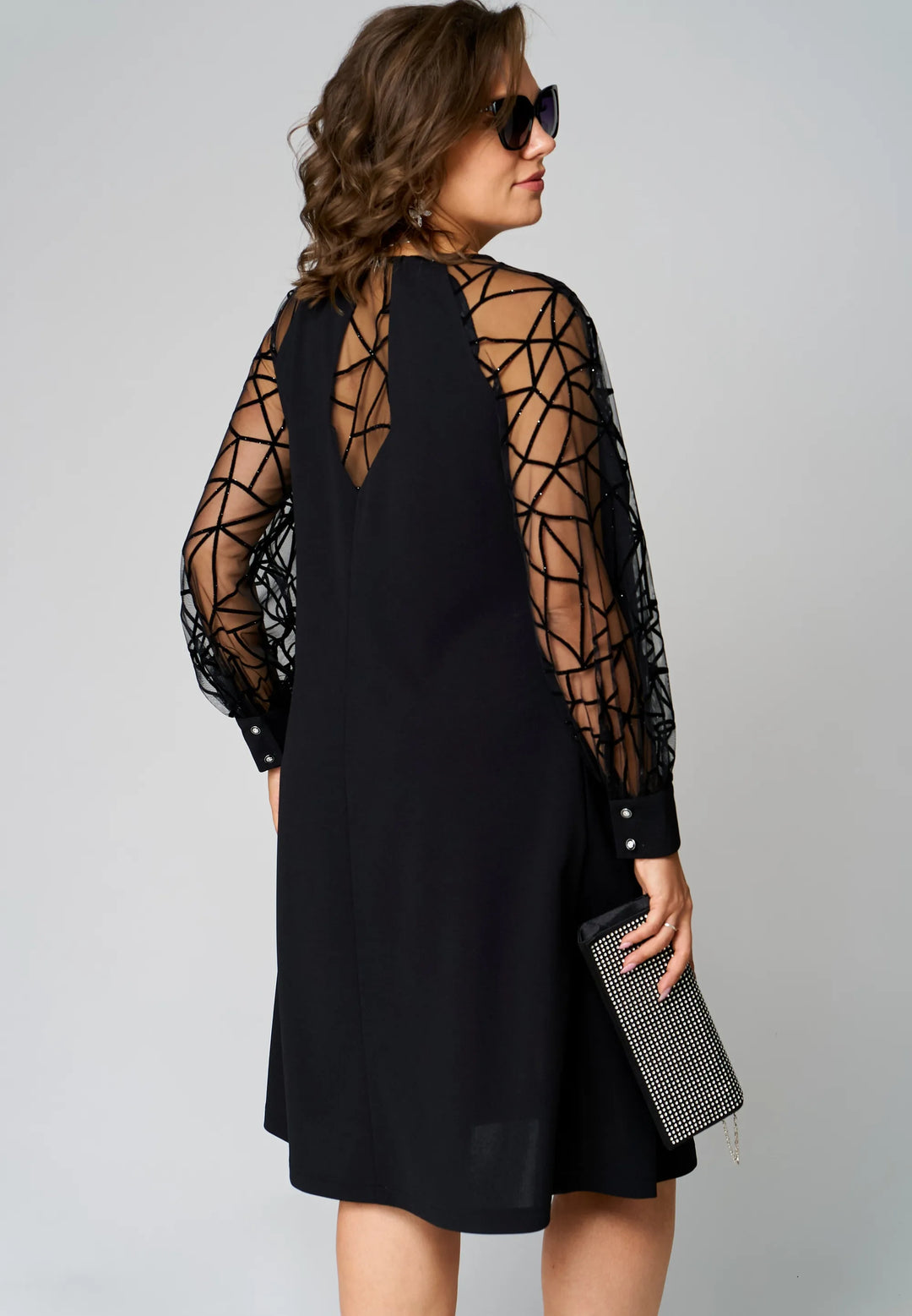 Darcy | Women's Elegant Tunic Dress-The Yellow Prime