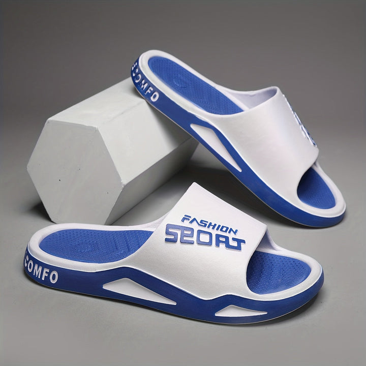 Men's Comfortable Anti-Slip Sports Slippers for Active Lifestyle-The Yellow Prime