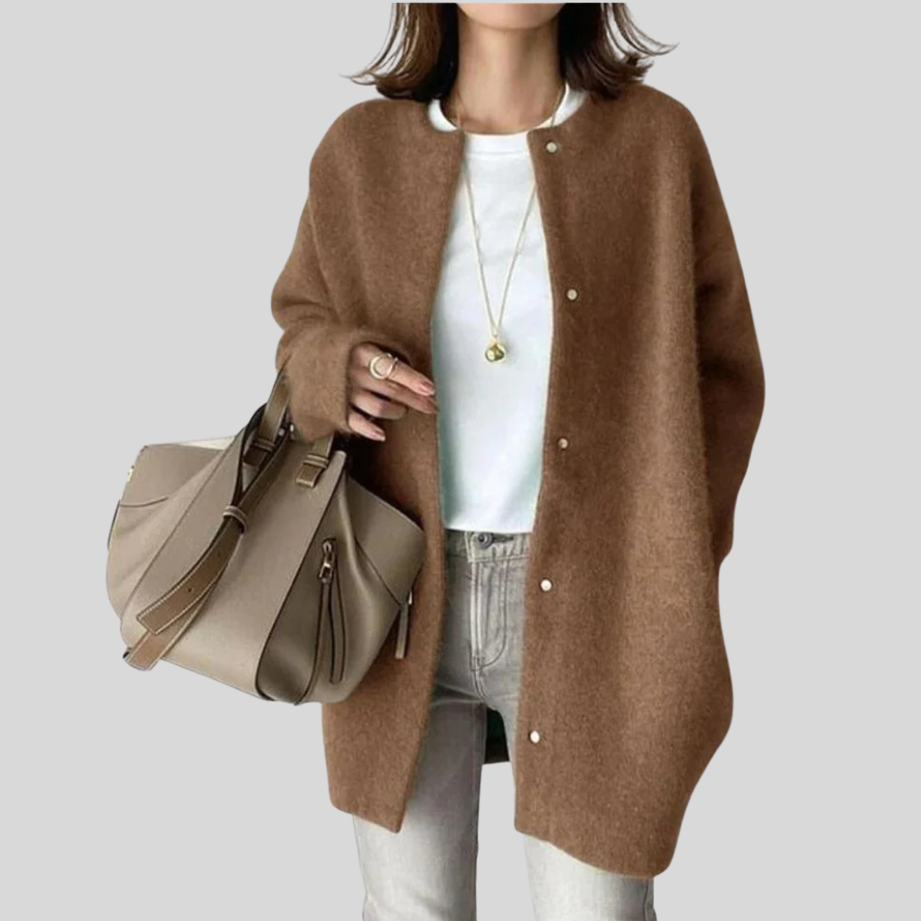 Women's Elegant Knitted Cardigan – Stylish Layer for Any Occasion