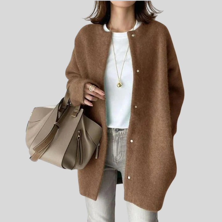 Women's Elegant Knitted Cardigan – Stylish Layer for Any Occasion