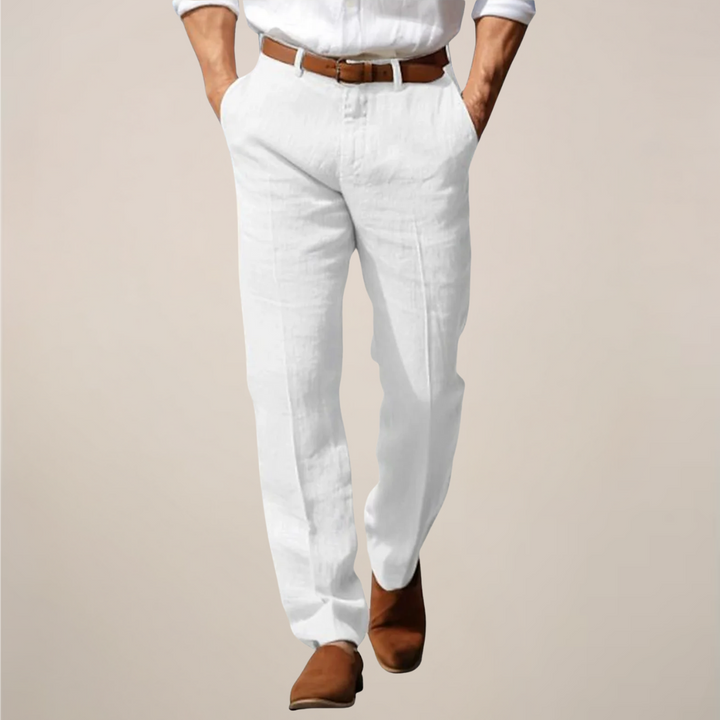 Charles | Men's Straight-Leg Casual Trousers