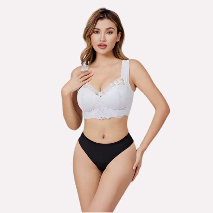 Women's Wireless Push-Up Bra for Comfort and Support-The Yellow Prime