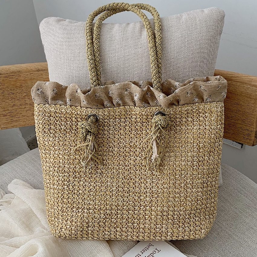 Louisa | Women's Stylish Handwoven Tote Bag-The Yellow Prime