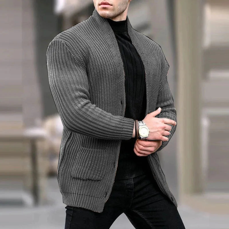 Men's Modern Urban Utility Knit Cardigan